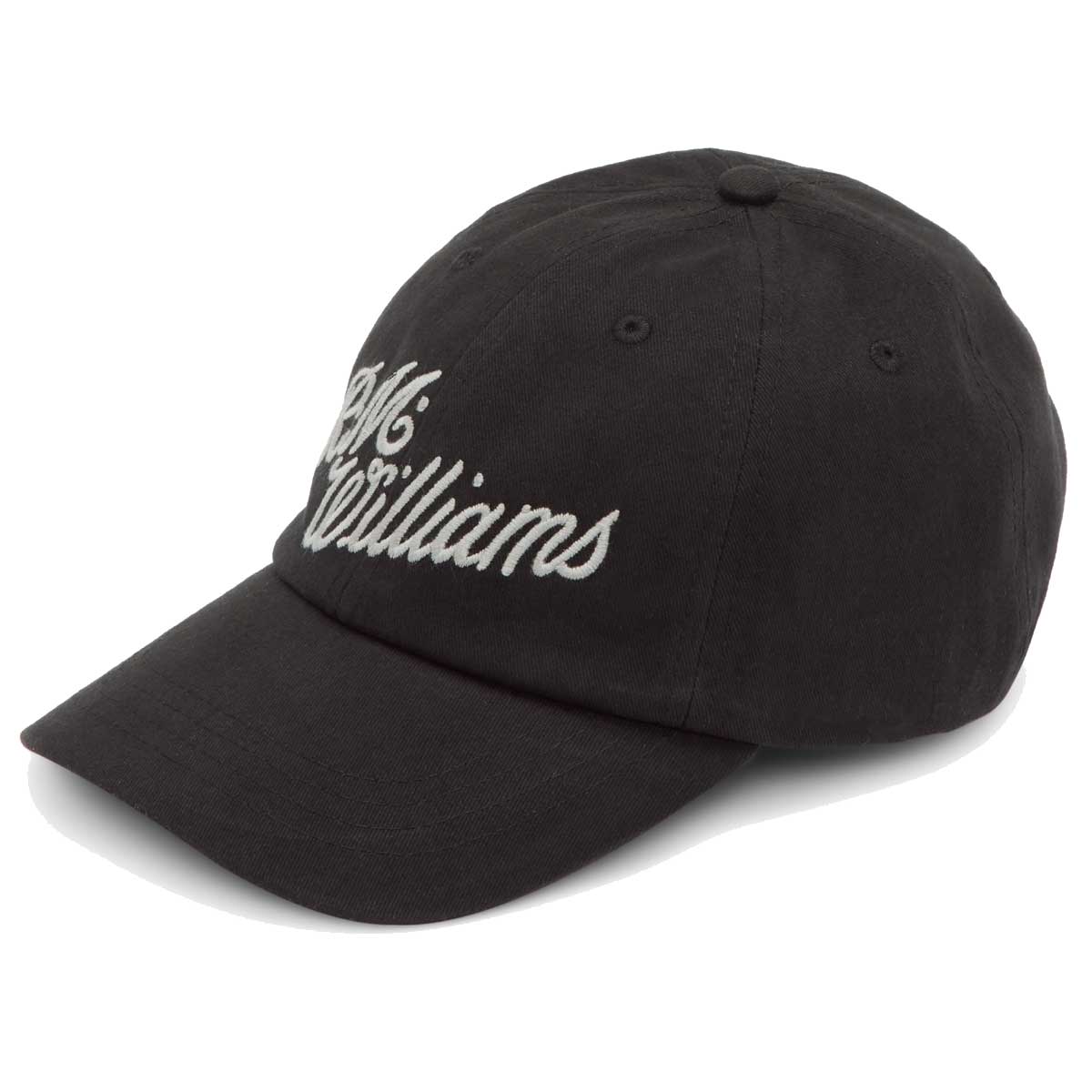 RM WILLIAMS Cap - Script Logo - Black & Silver
