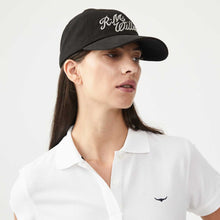 Load image into Gallery viewer, RM WILLIAMS Cap - Script Logo - Black &amp; Silver
