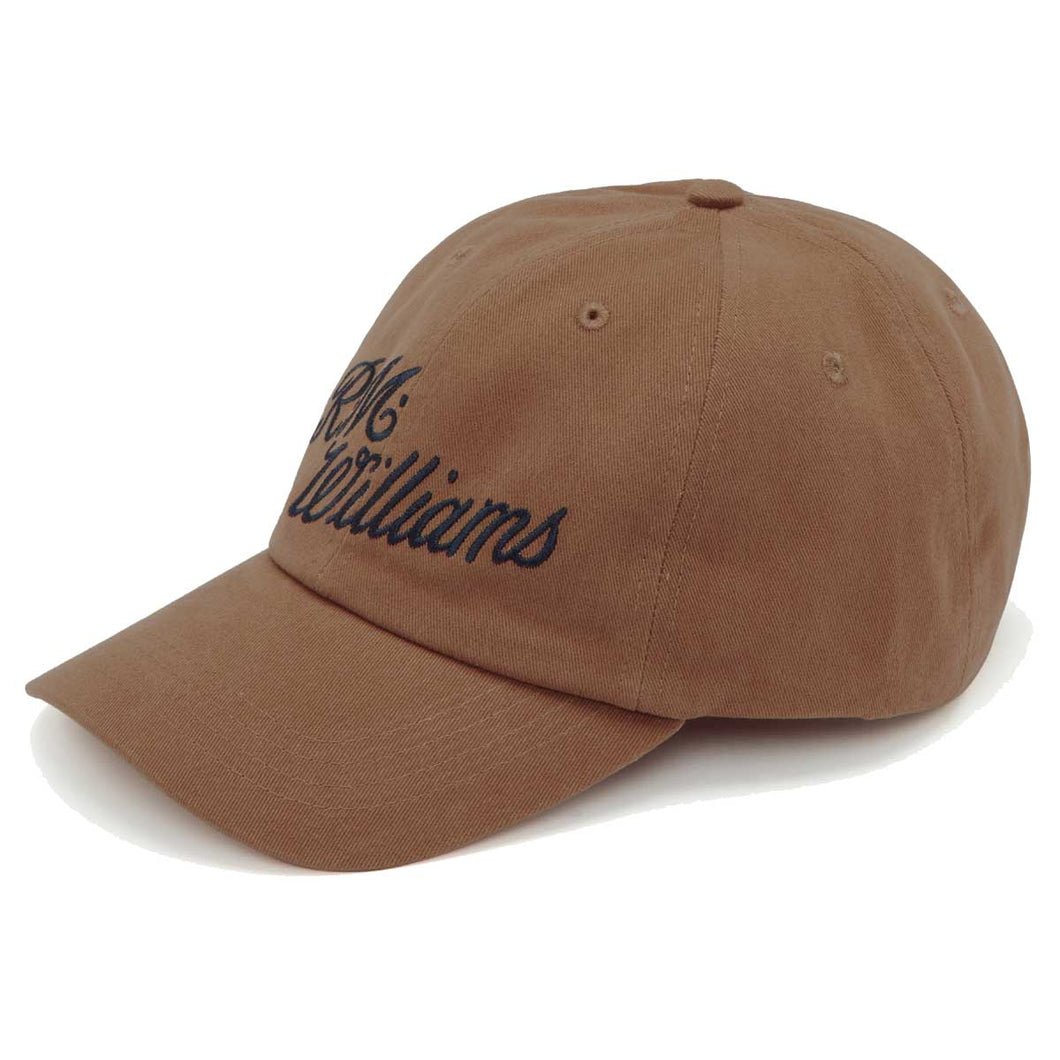 RM WILLIAMS Cap - Script Logo - Brown