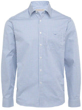Load image into Gallery viewer, RM WILLIAMS Collins Standard Collar Men&#39;s Shirt - Blue &amp; White Check
