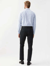Load image into Gallery viewer, RM WILLIAMS Collins Standard Collar Men&#39;s Shirt - Pale Blue &amp; White Check
