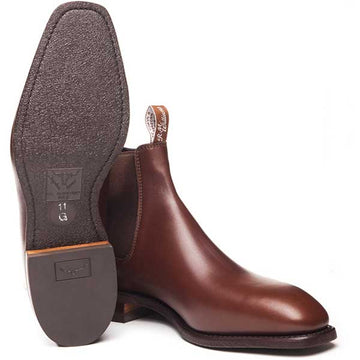 RM Williams Comfort Craftsman Boots Unboxing in Dark Tan 