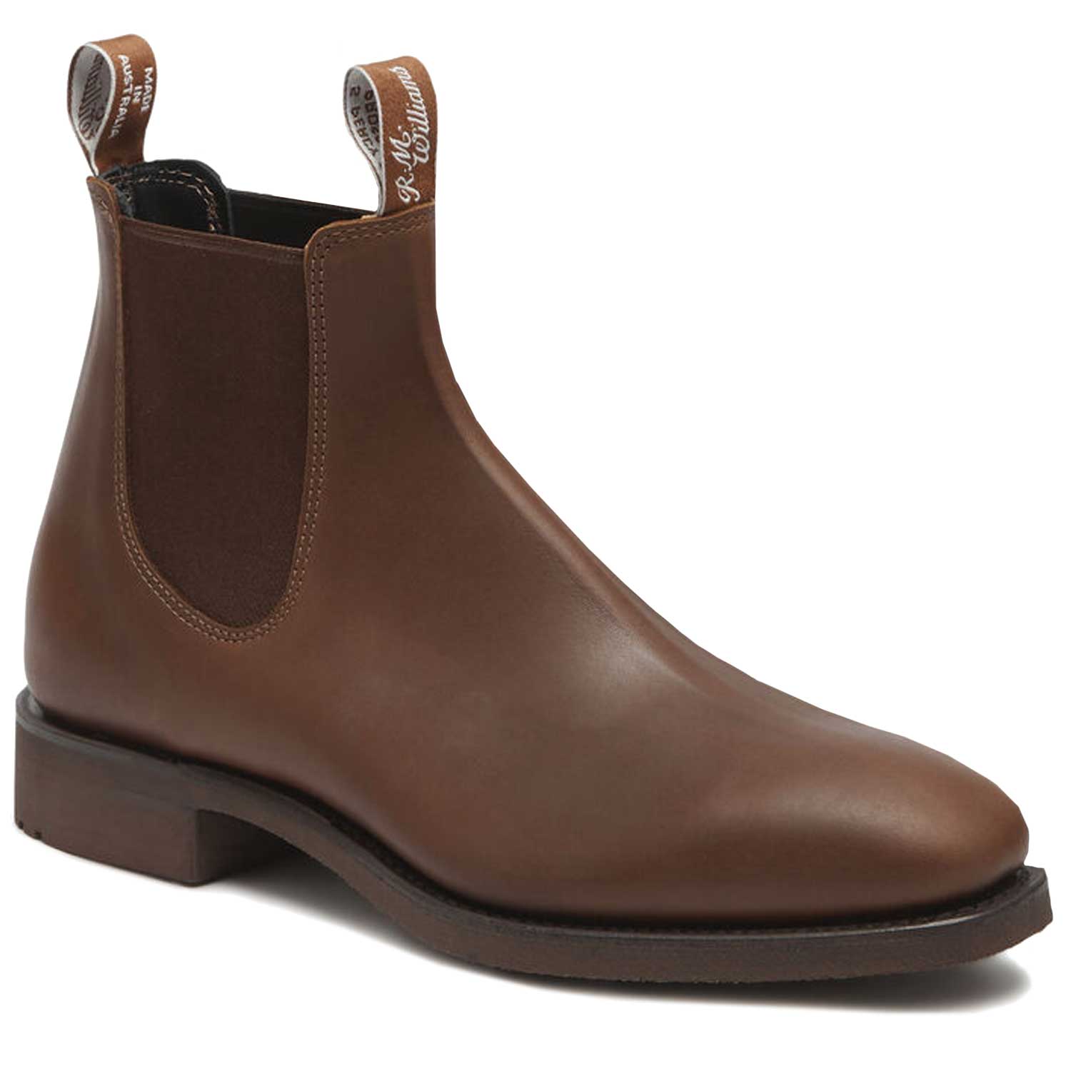 RM WILLIAMS Boots - Men's Lachlan - Water-Resistant Brown Vesta
