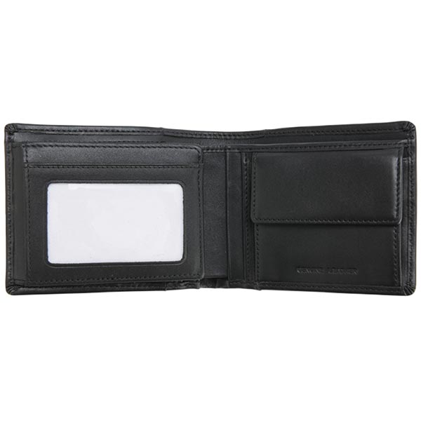 RM WILLIAMS - Leather Wallet with Coin Pocket - Black