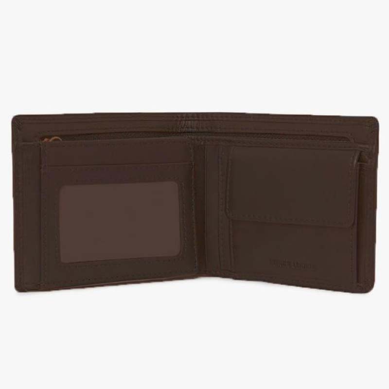 RM WILLIAMS - Leather Wallet with Coin Pocket - Chestnut