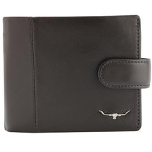 Load image into Gallery viewer, RM Williams - Leather Wallet with Coin Pocket &amp; Tab - Brown
