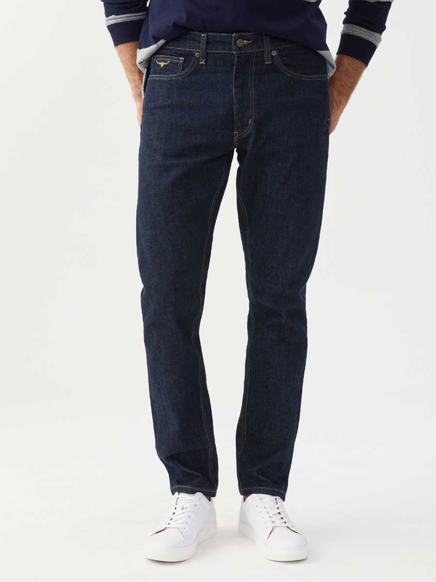 RM WILLIAMS Loxton Denim Jeans - Mens - Indigo Rinse