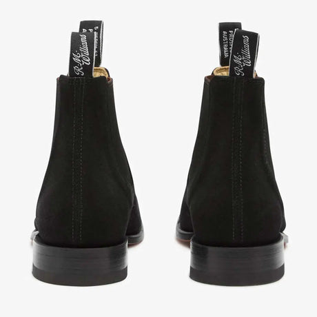 RM WILLIAMS Boots - Men's Comfort Craftsman - Black Suede