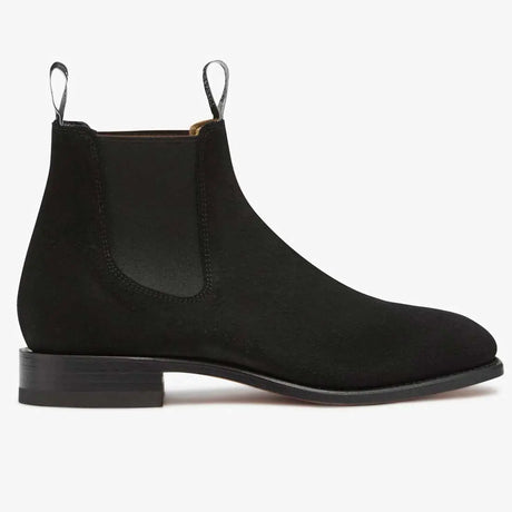 RM WILLIAMS Boots - Men's Comfort Craftsman - Black Suede