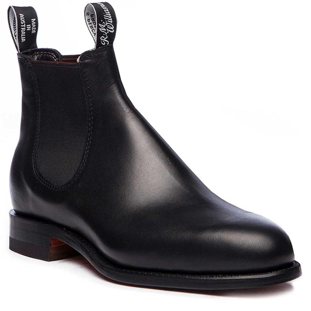 RM WILLIAMS Boots - Men's Comfort Turnout - Black