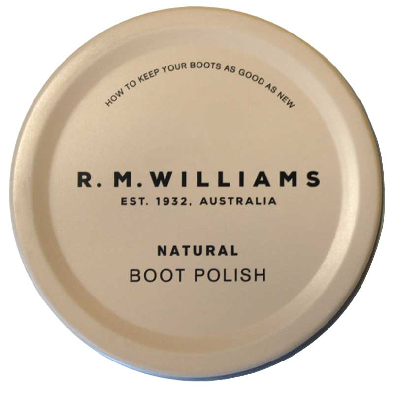 rm williams natural boot polish