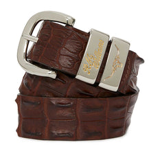 Load image into Gallery viewer, RM WILLIAMS Saltwater Crocodile Belt - Men&#39;s 1.5&quot; - Tan
