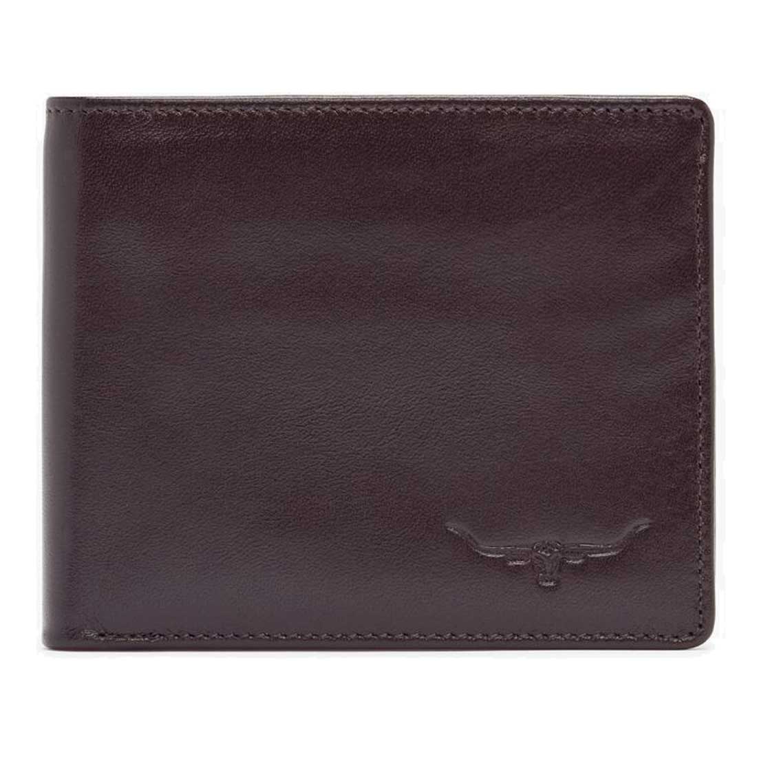 RM WILLIAMS Tri Fold Wallet - Mens Yearling Leather - Chestnut
