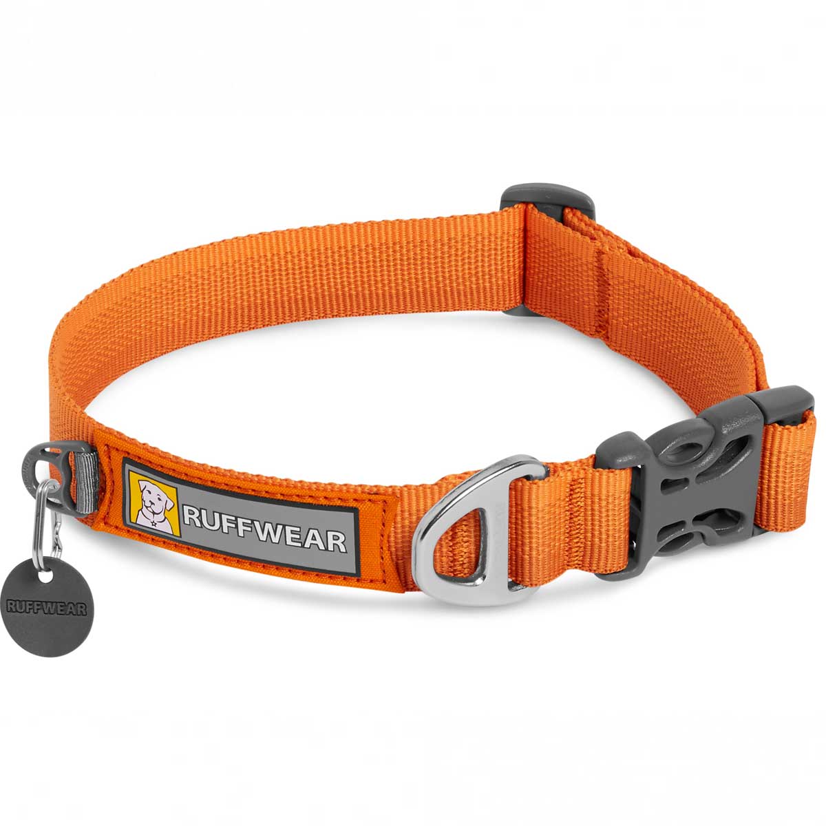 RUFFWEAR Front Range Dog Collar - Campfire Orange