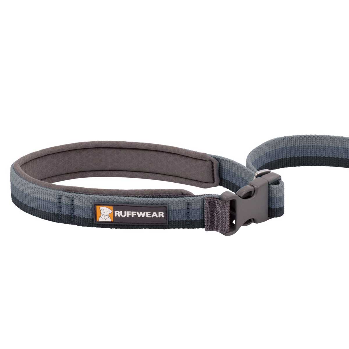 RUFFWEAR Roamer Bungee Dog Running Lead Granite Grey A Farley