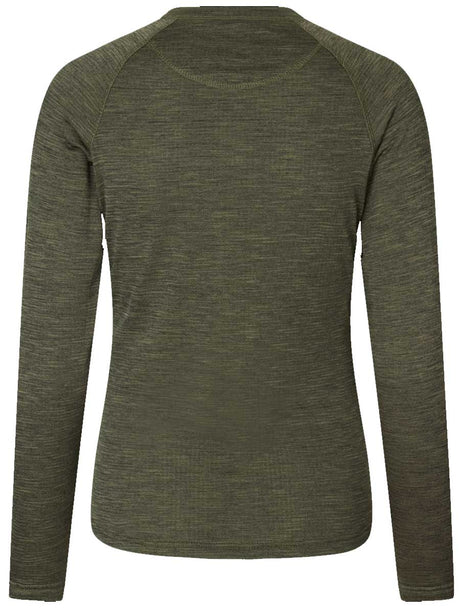 SEELAND Active Long Sleeve T-shirt - Ladies - Pine Green