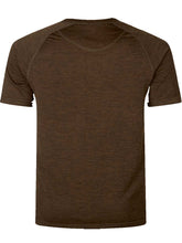 Load image into Gallery viewer, SEELAND Active Short Sleeve T-shirt - Mens - Demitasse Brown
