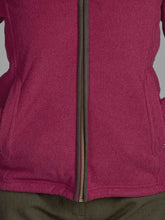 Load image into Gallery viewer, SEELAND Fleece Jacket - Ladies Woodcock - Classic Burgundy
