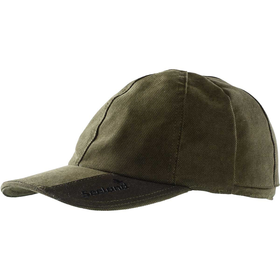 SEELAND Cap - Helt With Reversible Flourescent Crown - Grizzly Brown