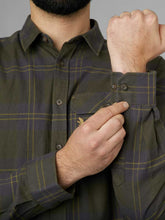 Load image into Gallery viewer, SEELAND Highseat Shirt - Mens 100% Cotton - Dark Olive
