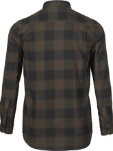 Load image into Gallery viewer, SEELAND Highseat Shirt - Mens 100% Cotton - Hunter Brown Check
