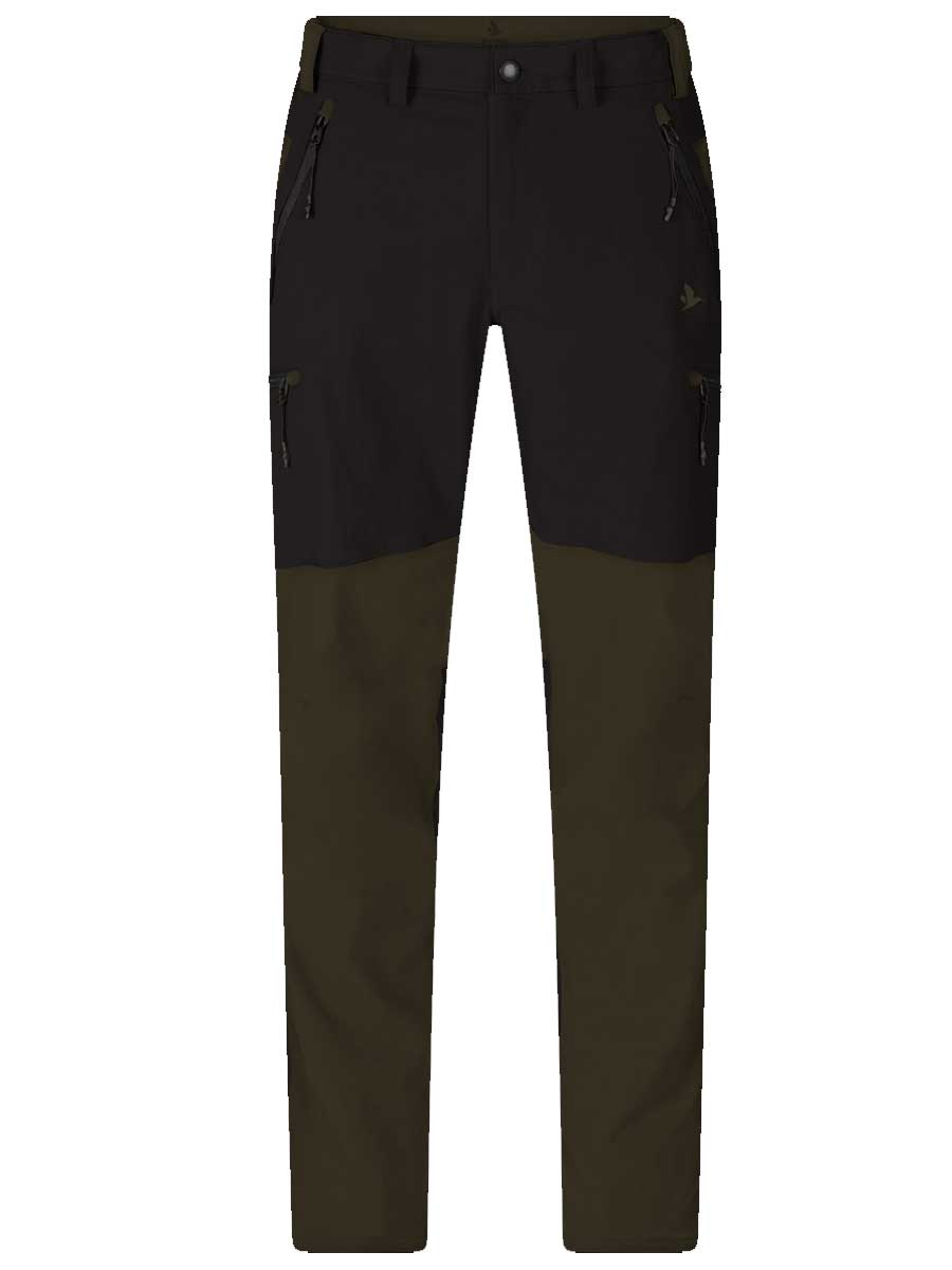 SEELAND Outdoor Stretch Trousers - Men's - Pine Green/Meteorite