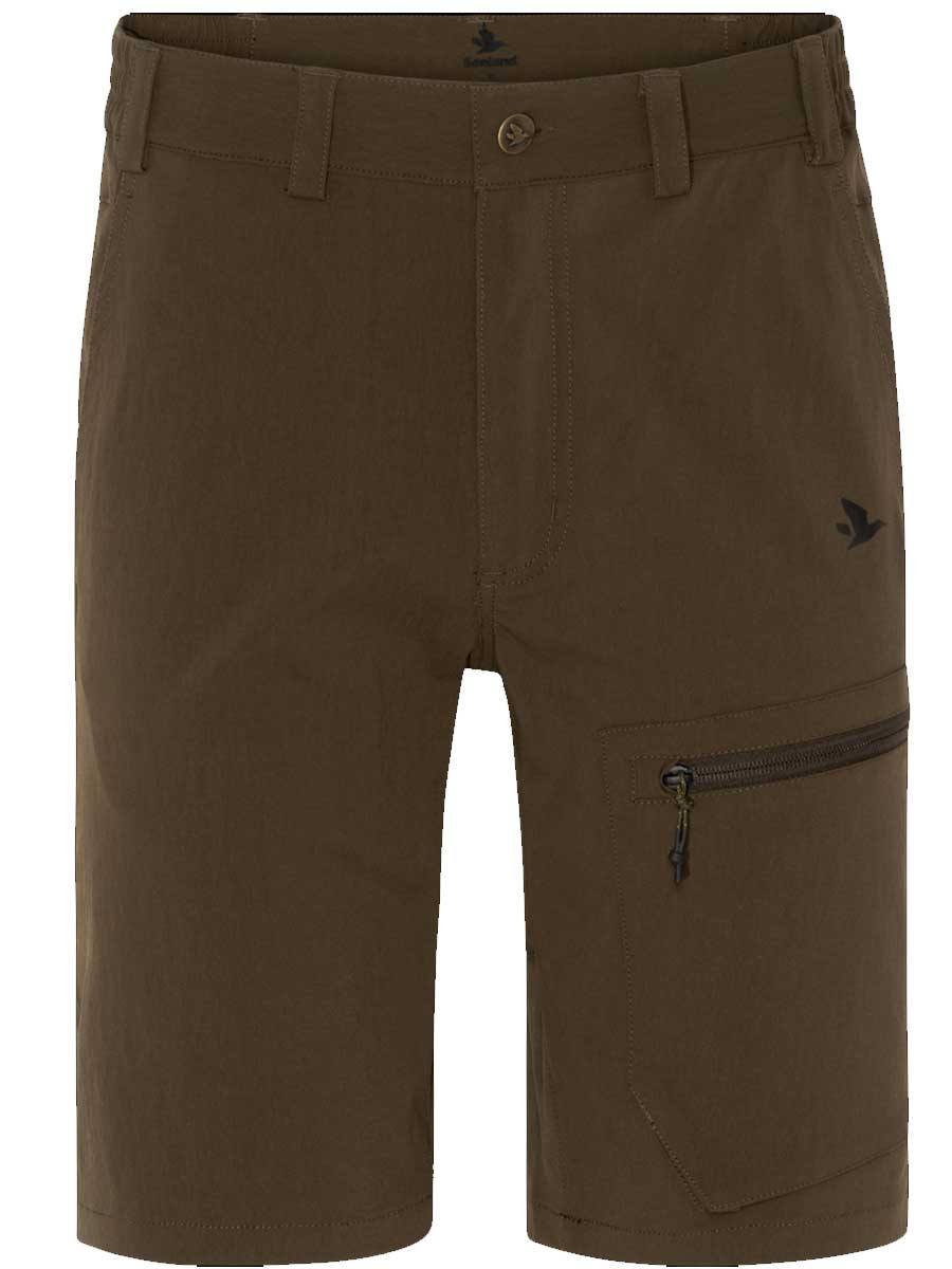 SEELAND Rowan Stretch Shorts - Pine Green