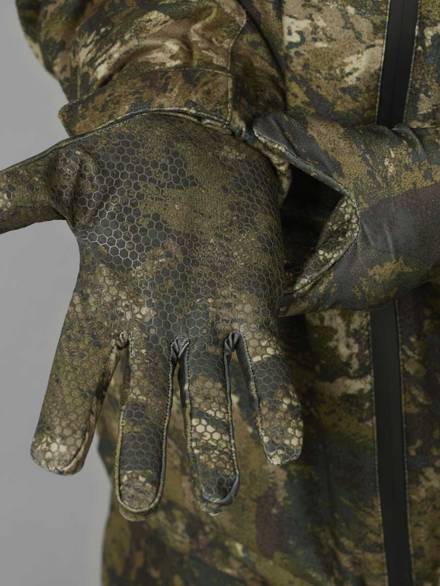 SEELAND Scent Control Camo Gloves - InVis Green