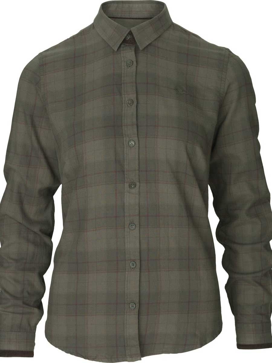 SEELAND Shirts - Ladies Range - Pine Green Check