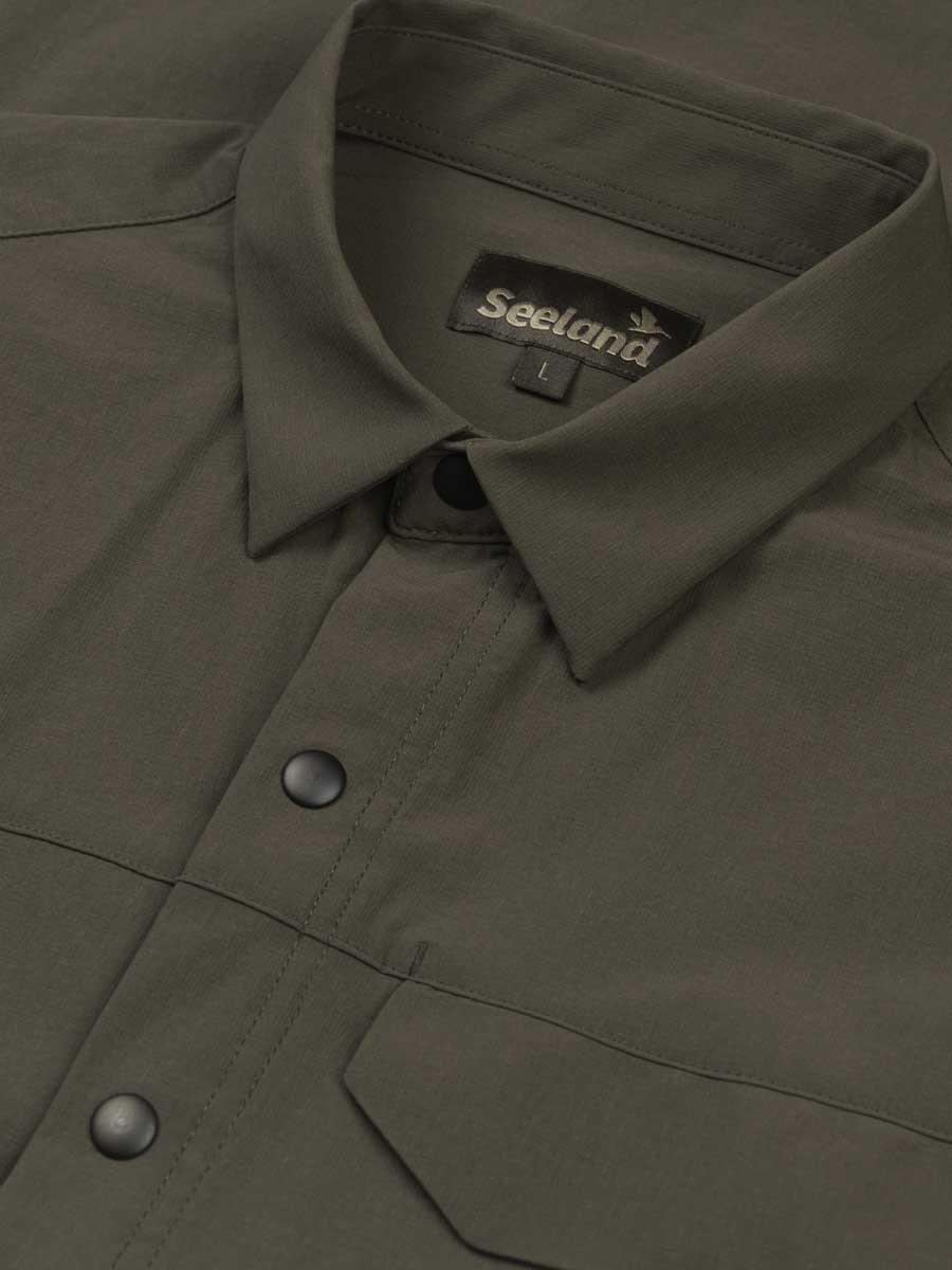 SEELAND Shirts - Mens Hawker - Pine Green