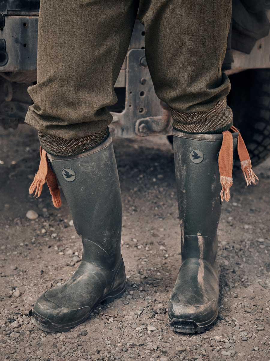 SEELAND Wellington Boots - Men's Noble Gusset - Dark Olive