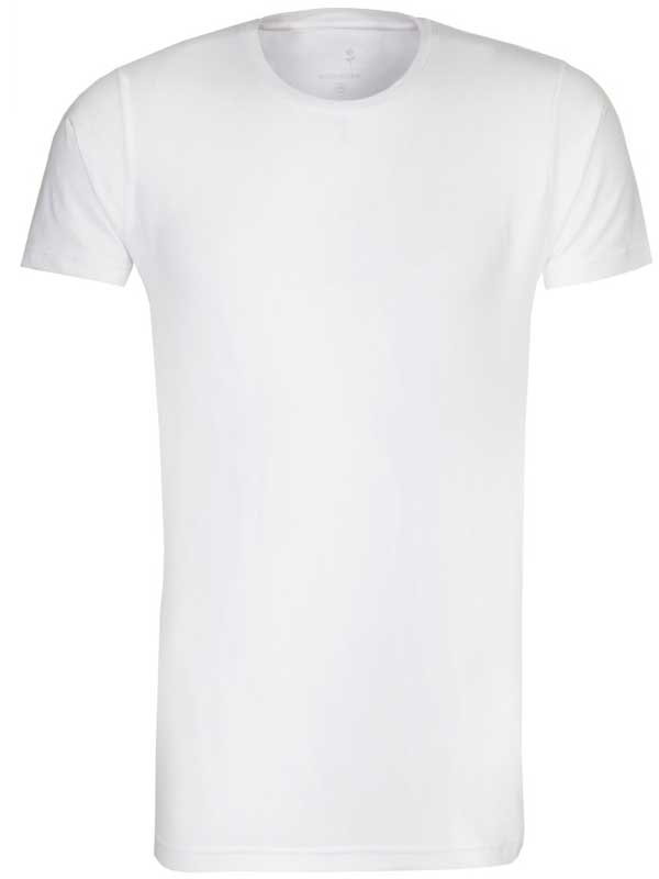 Seidensticker Schwarze Rose White Crew Neck T-Shirt