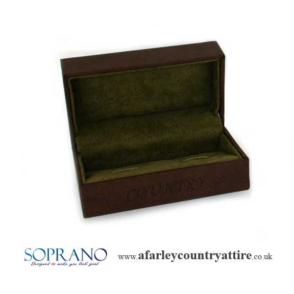 Presented in a Brown Counry Cufflink giftbox