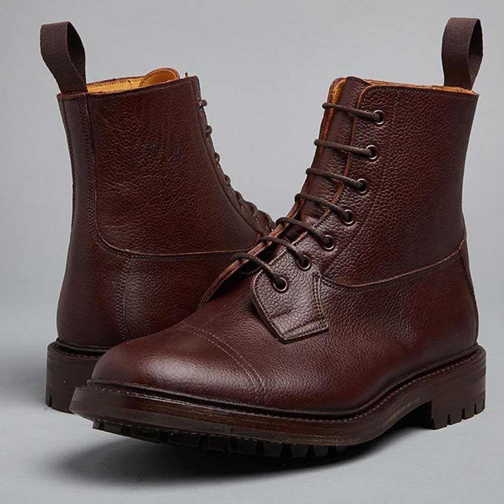 TRICKER'S Grassmere Boots - Mens - Brown Zug Grain – A Farley