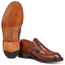 Load image into Gallery viewer, TRICKER&#39;S Shoes - Mens James Penny Loafers - Chestnut
