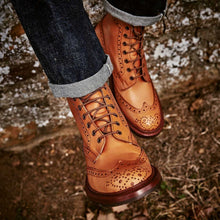 Load image into Gallery viewer, TRICKER&#39;S Stow Boots - Mens Dainite or Leather Sole - Acorn Antique
