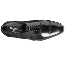 Load image into Gallery viewer, 40% OFF BARKER Wilton Shoes - Mens Oxford Brogues - Black Polish Size UK 11G
